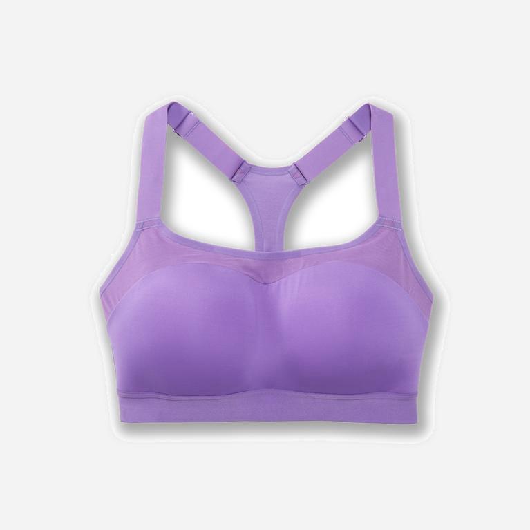 Brooks Dare Racerback Sport Beha voor Dames Paars (MGQUK-4917)